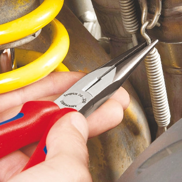 Knipex radiotang 2612200 grijptang (rood blauw)