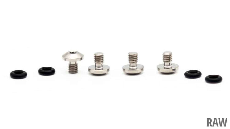 Oak components titanium screws set for sram bleedport mineral oil (4 pieces)