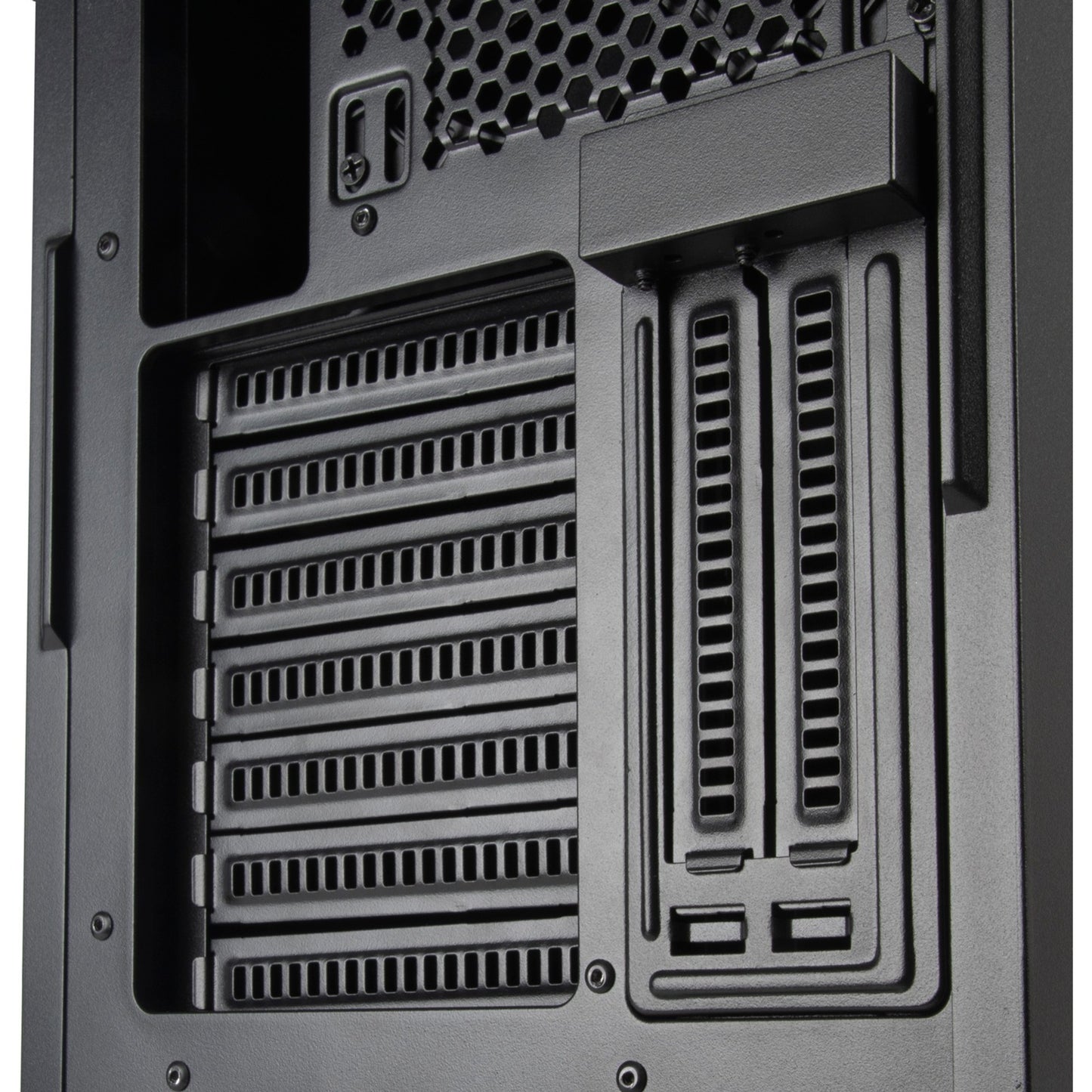 Silverstone seta q1 midi tower behuizing (zwart | 2x usb-a | 1x usb-c)