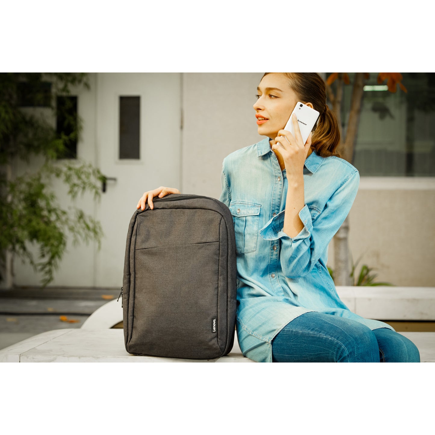 Lenovo 16-inch handige casual laptoprugzak b210 (zwart)