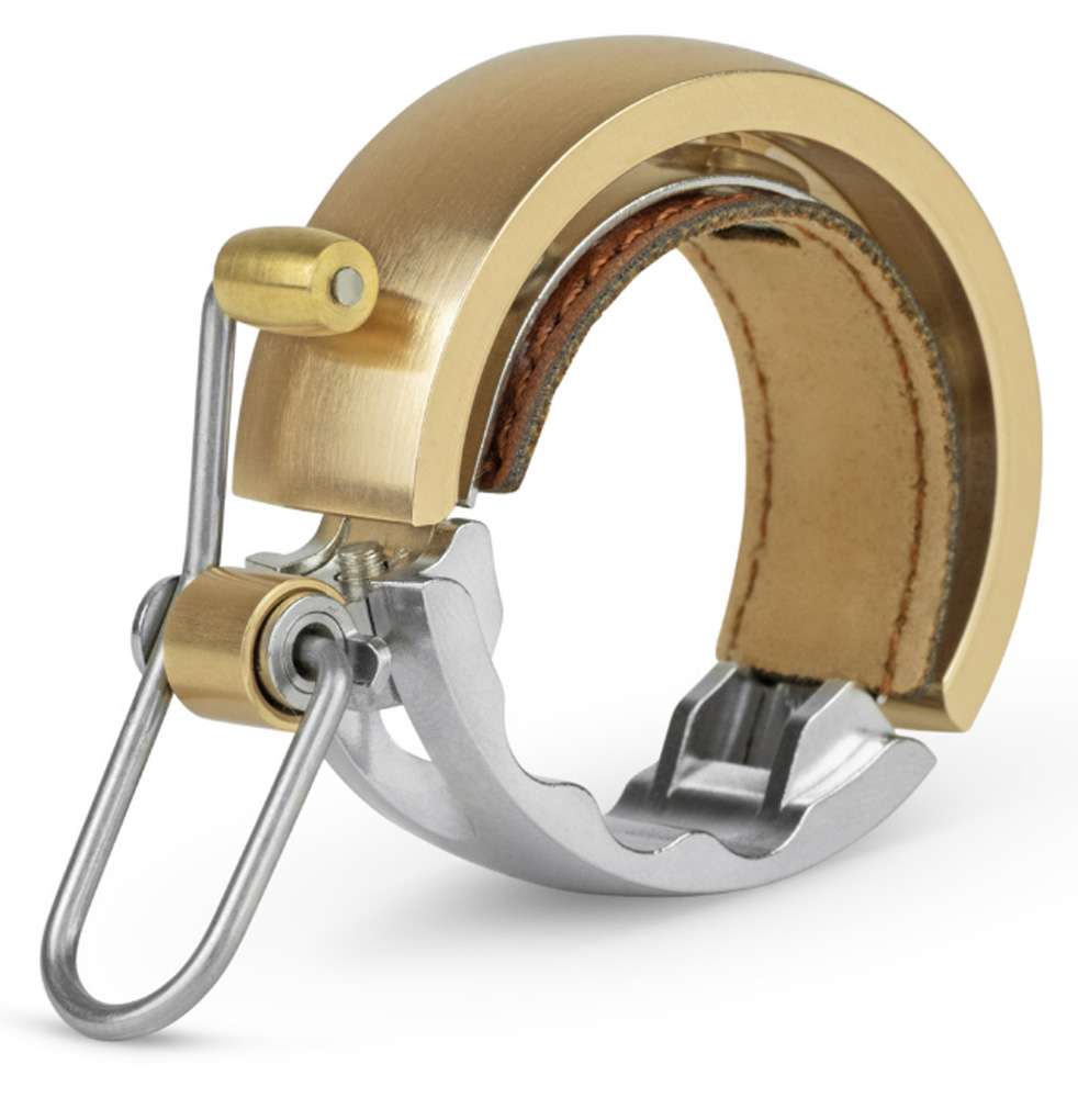 Knog oi bell luxe - brushed brass - small