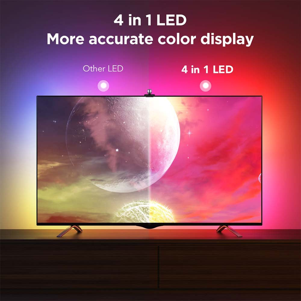 Govee slimme tv verlichting matter - 55-65 inch backlight 3s - netflix editie