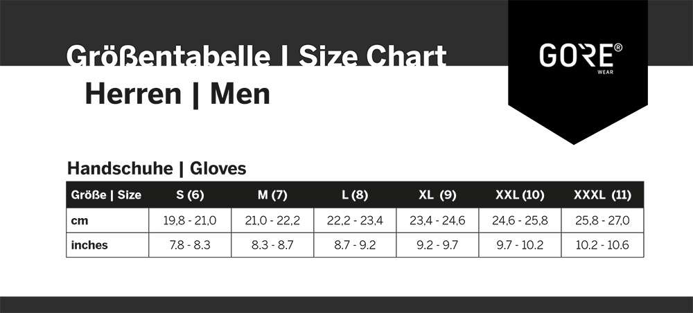 Gorewear gore® windstopper® thermo - thermal gloves