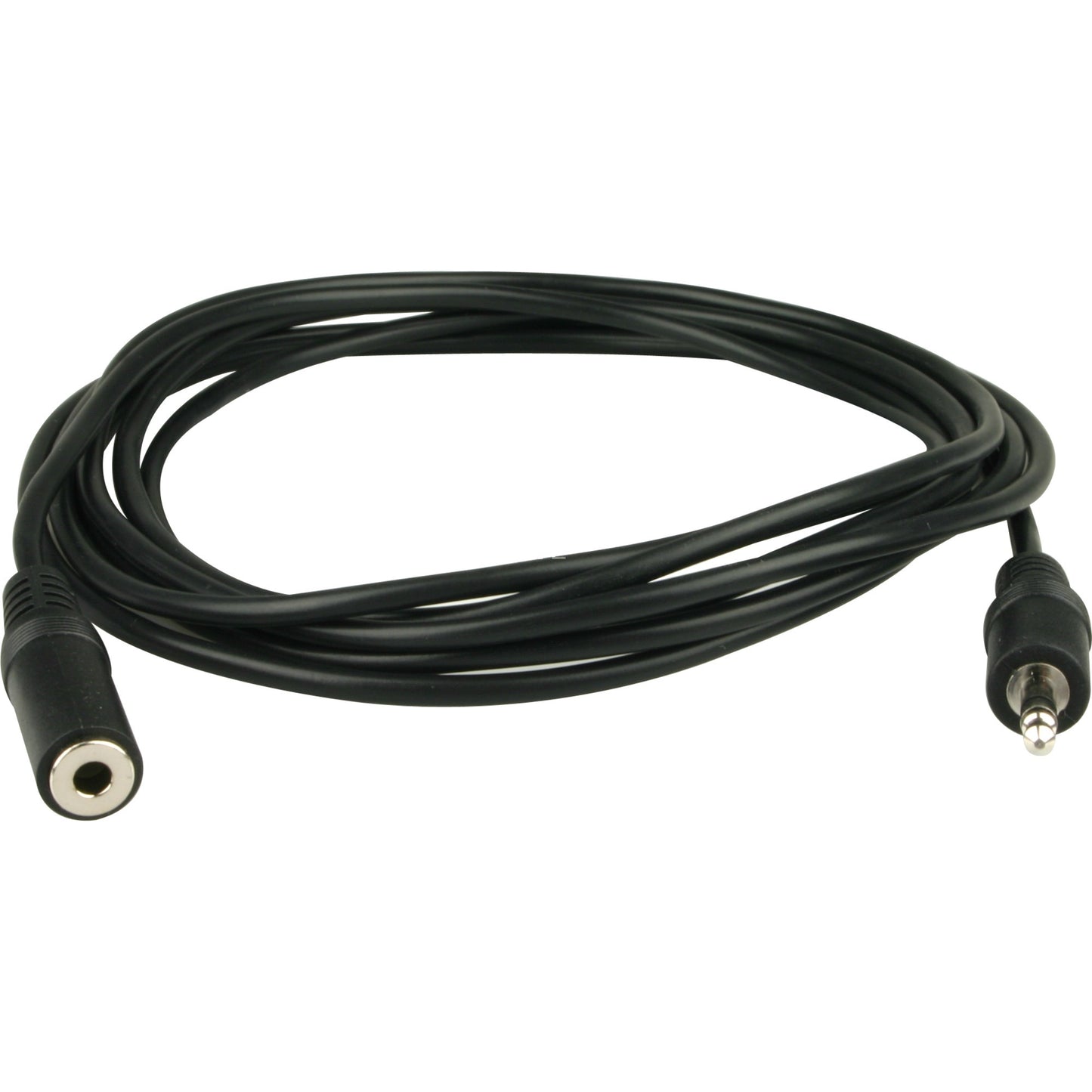 Goobay 3,5 mm jack (male) naar 3,5 mm jack (female) verlengkabel (zwart, 3 meter)