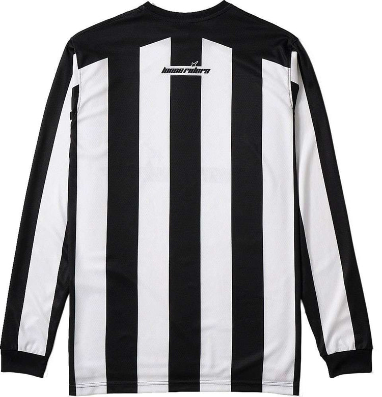 Loose riders derby white - mtb long sleeve jersey
