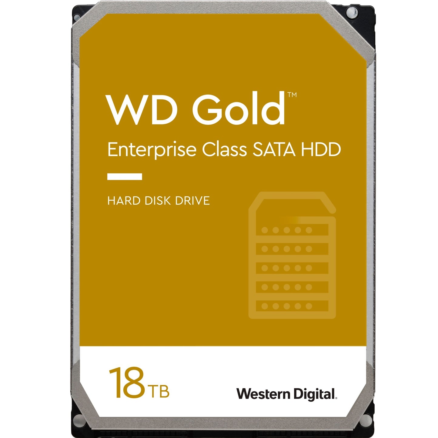 Wd gold, 18 tb harde schijf (sata 600, 181kryz, 24 7)