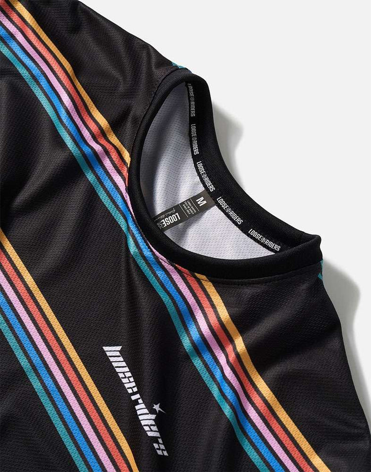 Loose riders stripes color - mtb jersey