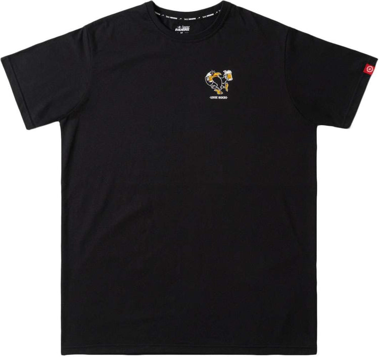 Loose riders drinky crow - tech tee