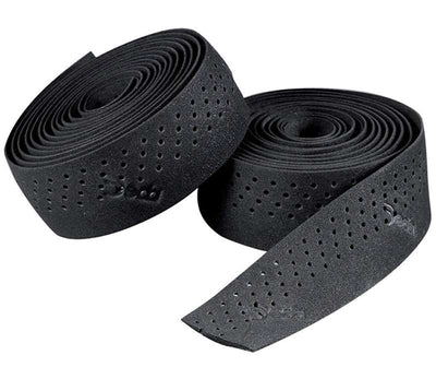 Deda Stuurtape geperforeerd zwart