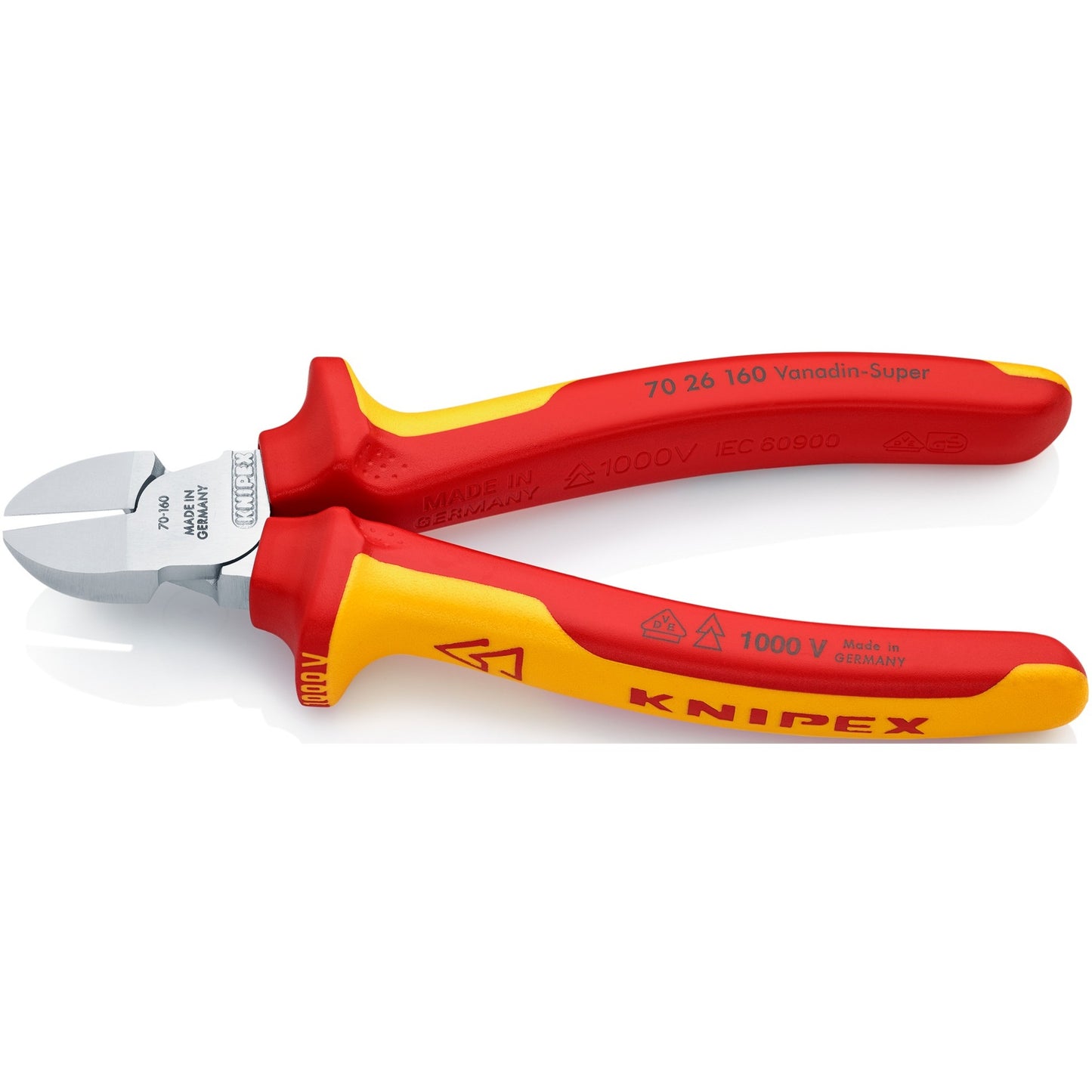 Knipex 7026160 zijsnijtang - 160mm