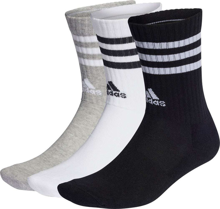Adidas 3-stripes cushioned crew - socks (3-pack)