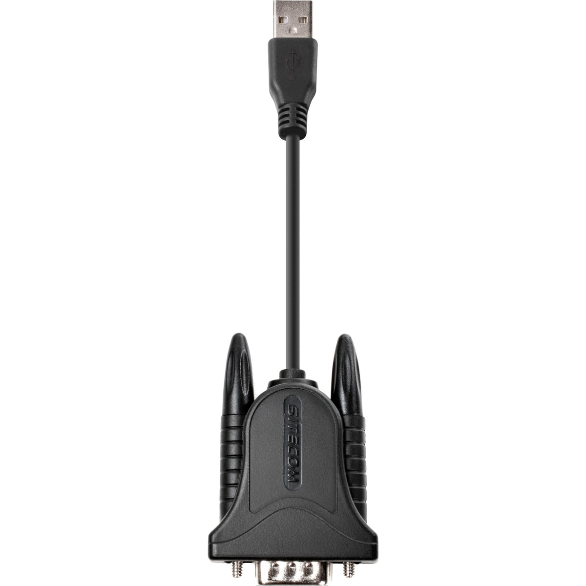 Sitecom usb > seriële kabel 0,6m usb-adapter (zwart zilver, cn-104, retail)