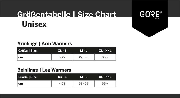 Gorewear arm warmers