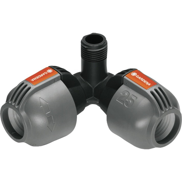 Gardena sprinklersysteem - l-stuk 25mm x 1 2'' buitendraad