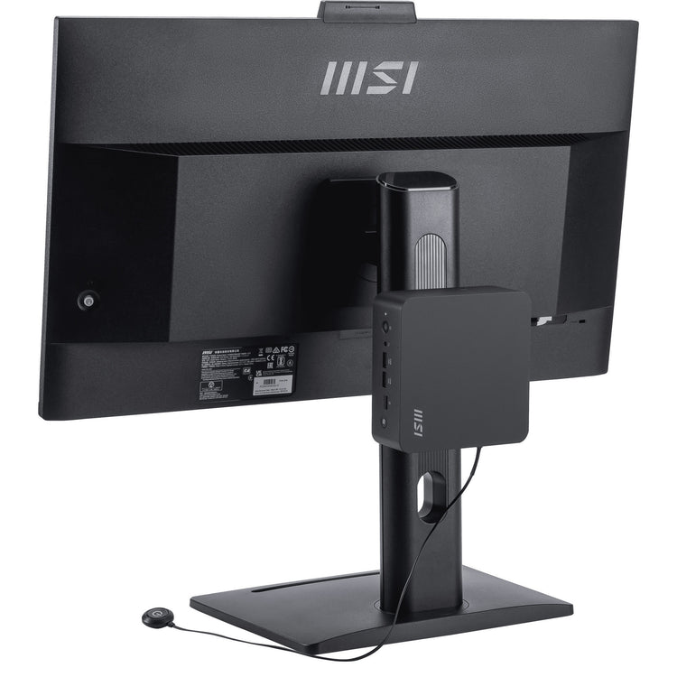 Msi cubi nuc ai+ 2mg-007eu pc-systeem (zwart | core ultra 7 258v | arc graphics 140v | 32 gb | 1 tb ssd)