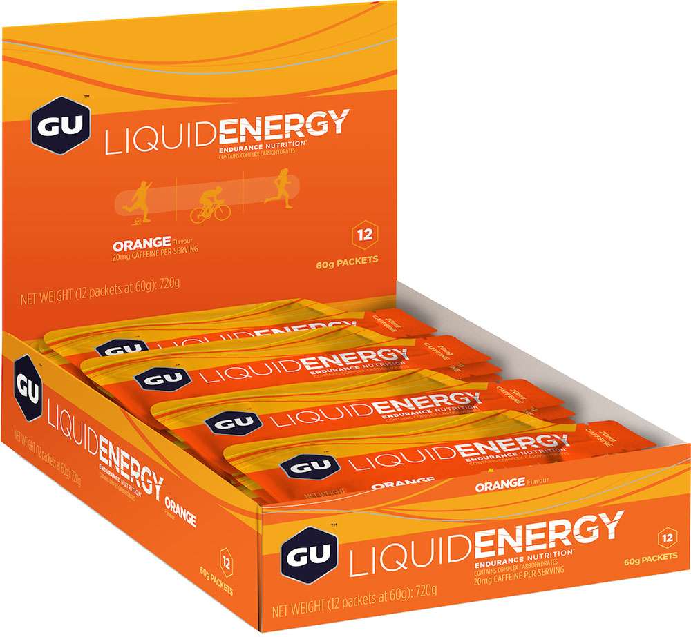 Gu liquid energy gel box of 12