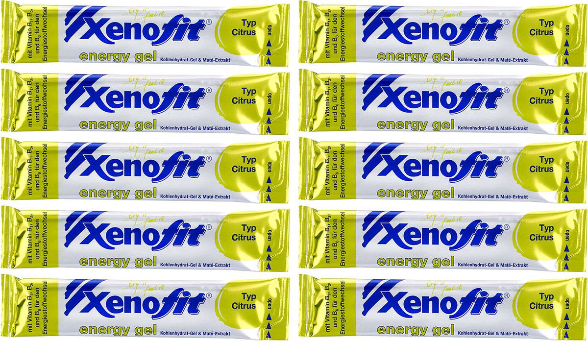 Xenofit energy gel citrus 10x25g
