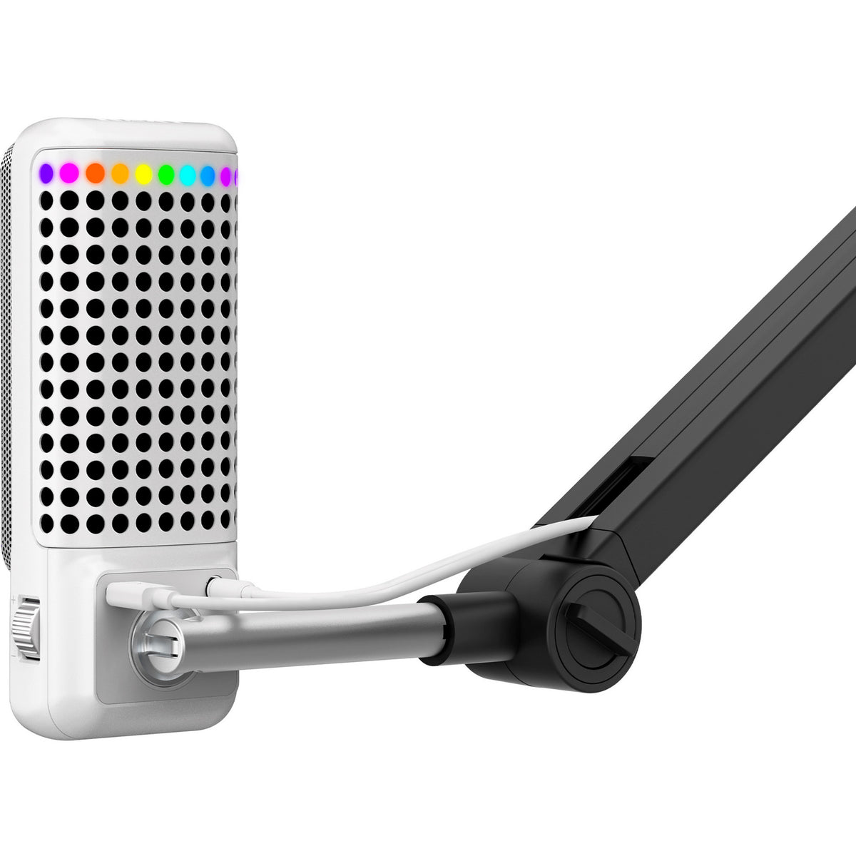 Nzxt capsule elite microfoon (wit, rgb, usb-c)
