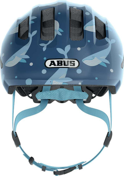 Abus helm Smiley 3.0 Blauw whale M 50-55cm