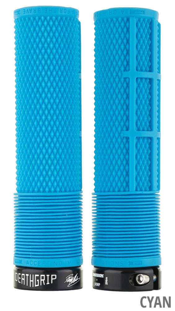 Dmr brendog fl death grip lock-on grips -thin 133 x 29.8 mm