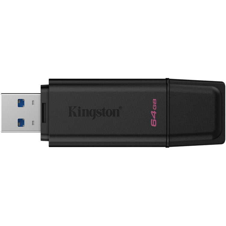 Kingston datatraveler exodia 64 gb usb-stick (zwart, usb-a 3.2 gen 1 (5 gbit s))