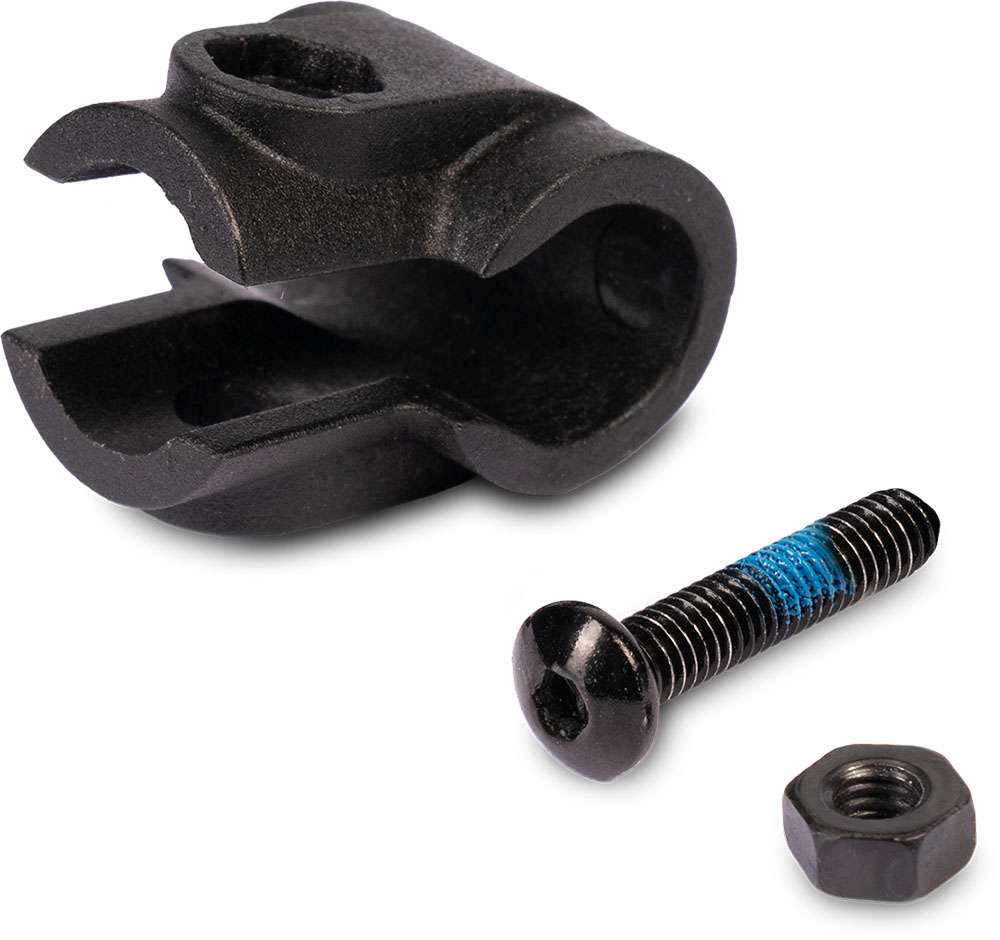Acid foot attachment rail