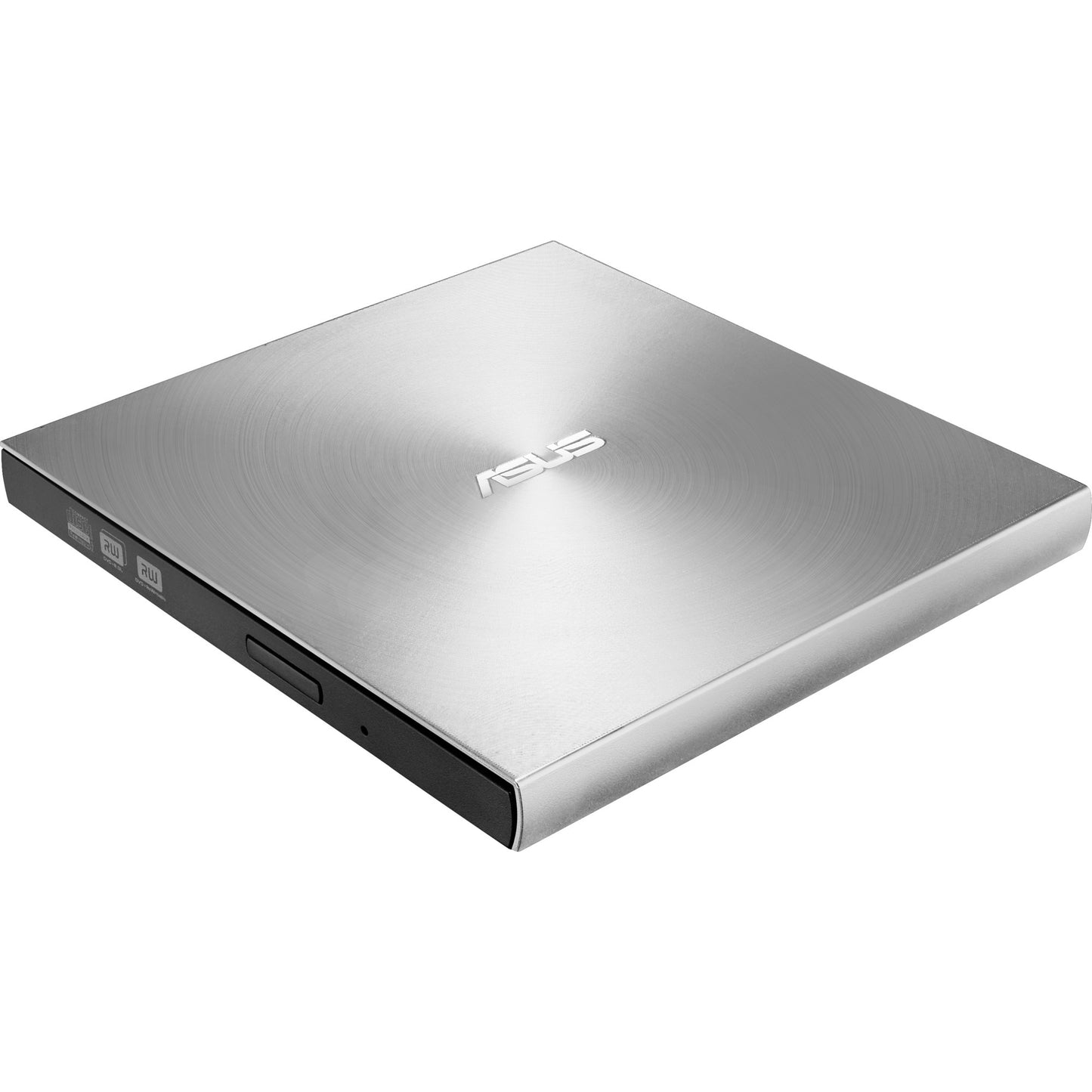 Asus zendrive u7m (sdrw-08u7m-u) externe dvd-brander (zilver, incl. 2x m-disc 4.7gb dvd)