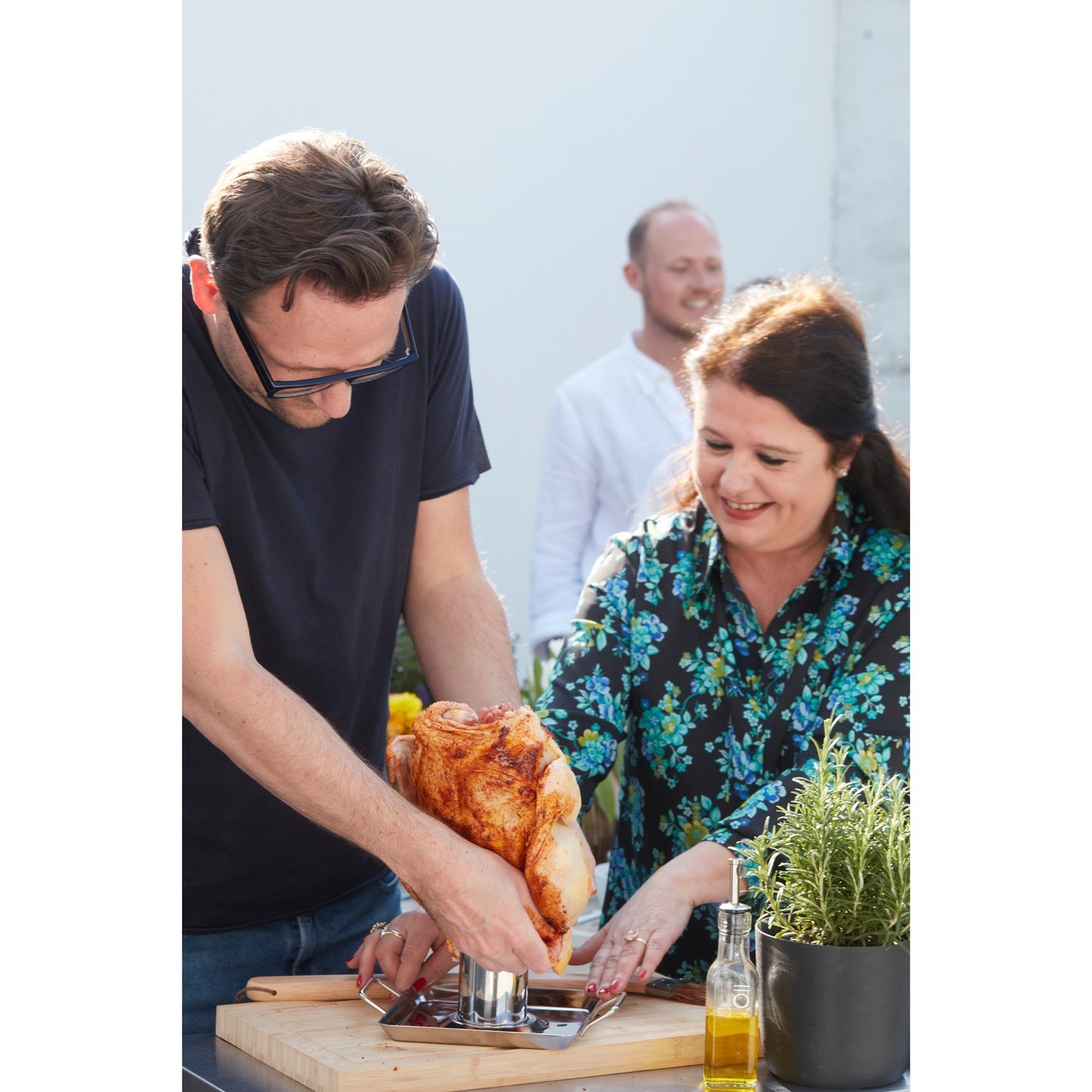 Barbecook kiphouder gevogeltehouder