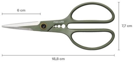 Fiskars plant care detailknipper met houder – 1075316