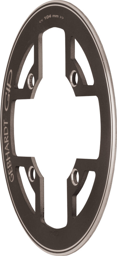 Gebhardt kettingbladring 42t bcd 104mm 4 armen, zwart