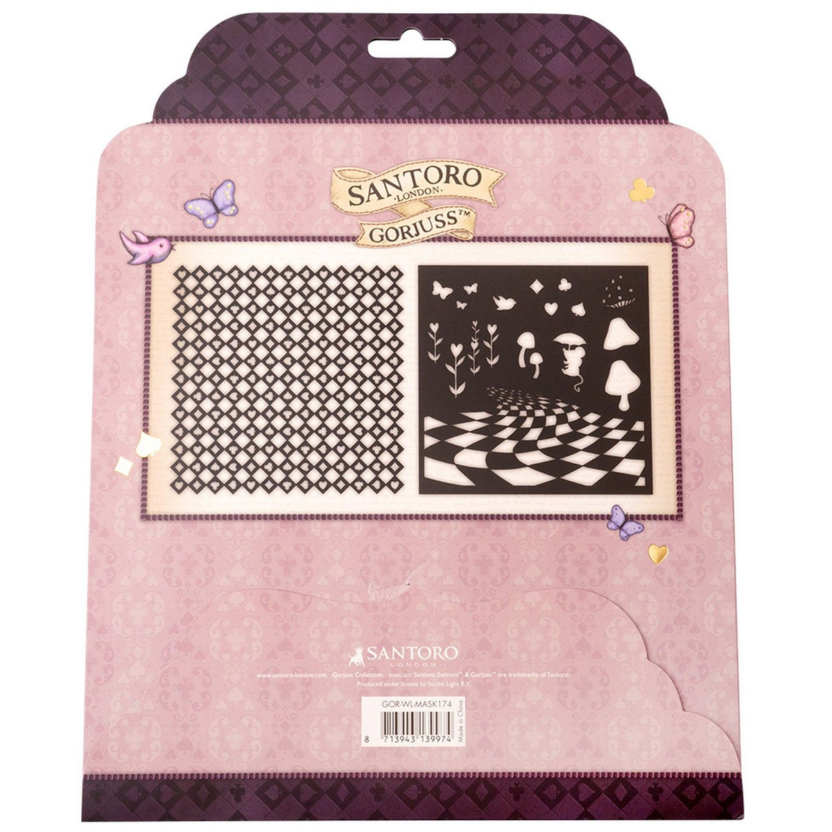 Studio light • gorjuss lost in wonderland mask 2 designs