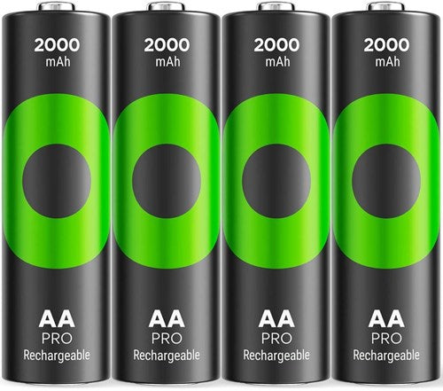 Gp nimh oplaadbare batterij aa 2000ma blister(4) - 3311492
