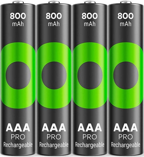 Gp nimh oplaadbare batterij aaa 800ma blister(4) - 3311490