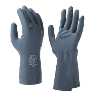 Handschoen neopreen latex mt8 | 12 stuks