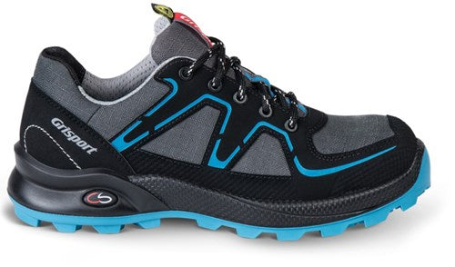 Grisport safety cross safety serena 33600 dames laag s3 grijs blauw - maat 42 - 00.049.005.42