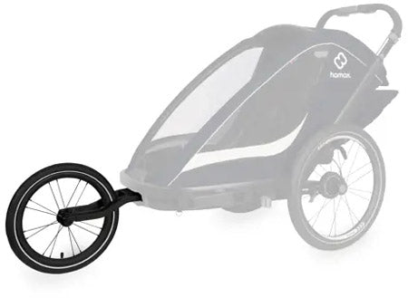 Hamax breeze cocoon jogging wheel