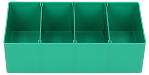 Hikoki accessoires opbergbox groen | met 3 vakverdelers | 402542 402542