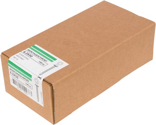 Hoenderdaal fasteners hoenderdaal borgmoer rvs-a2 sw-17 din985 m10 | 50 stuks - 3531.30.01001
