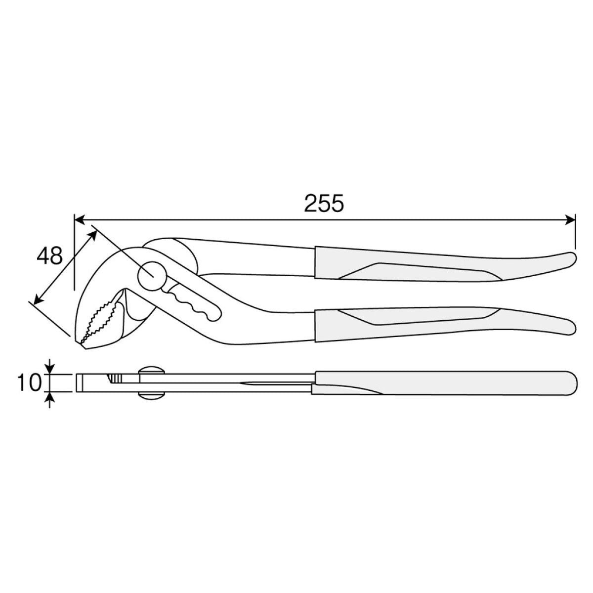 Hozan p-245 waterpomptang l=255mm