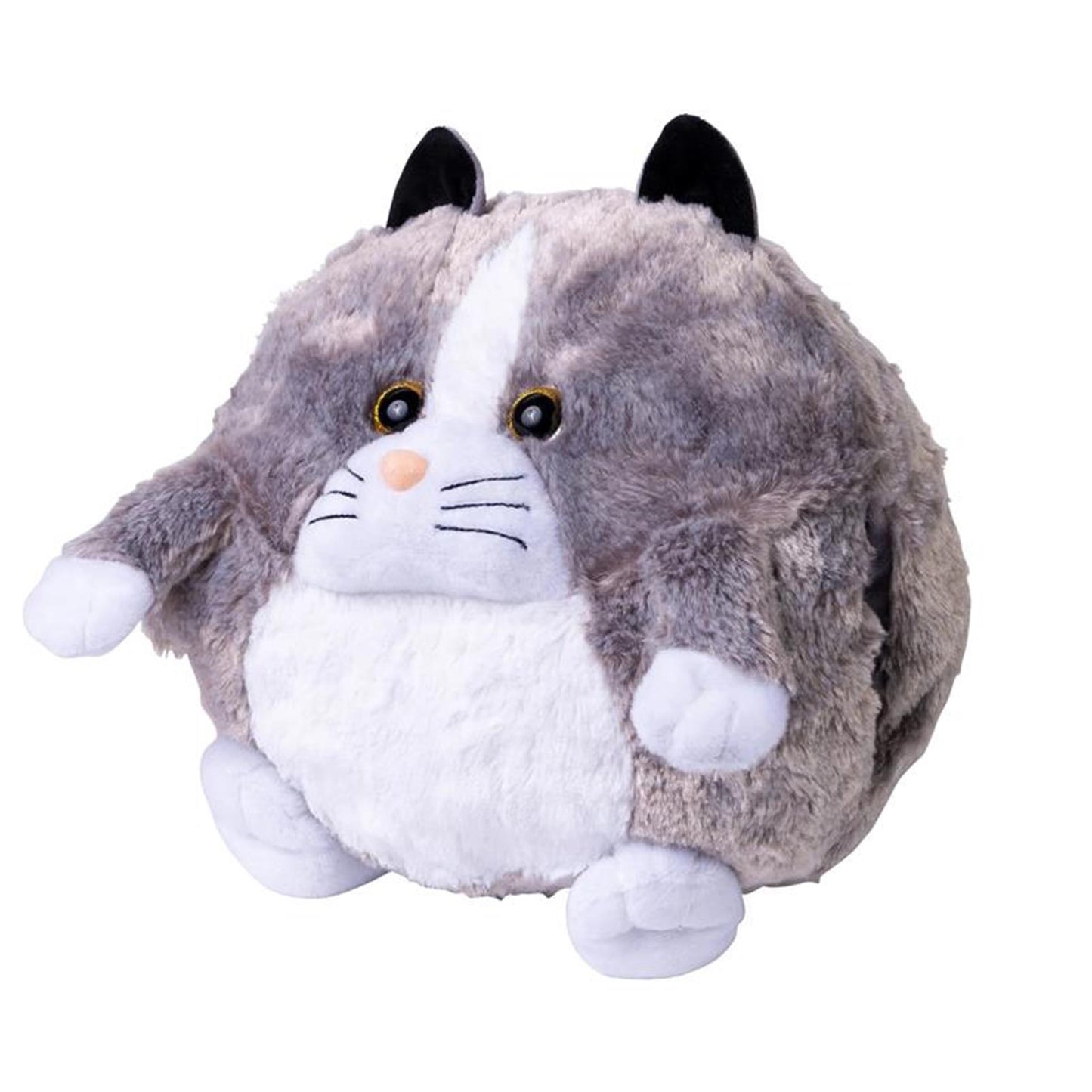 Noxxiez cozy knuffel handwarmer kat 35cm
