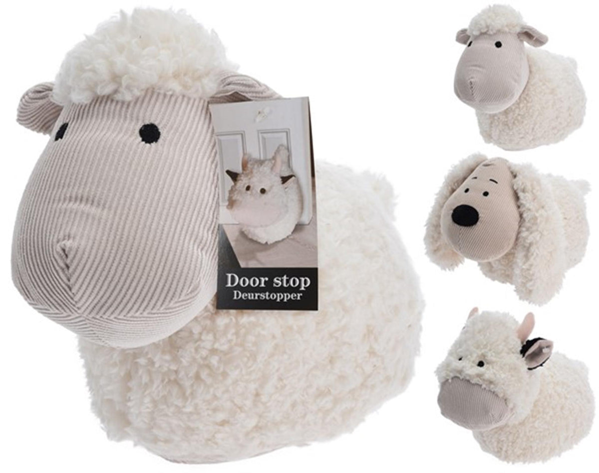Deurstopper pluche 26 cm assorti