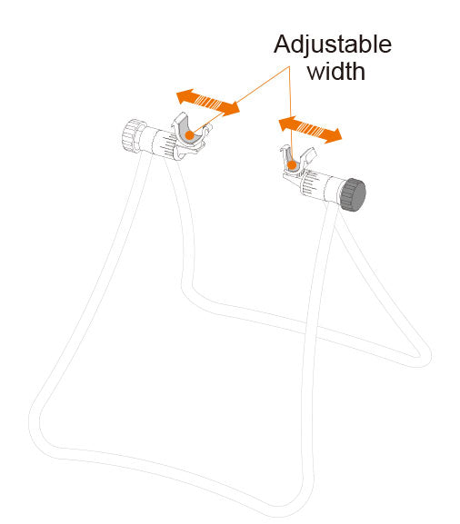 Ibera ib-st2 bike stand easy utility