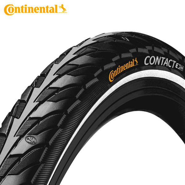 Continental 20x1.75 (47-406) contact 2 zwart reflex draad 0101313