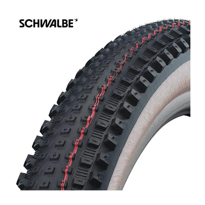 Schwalbe vouwband rick evo tlr 62-622 zwart transparant