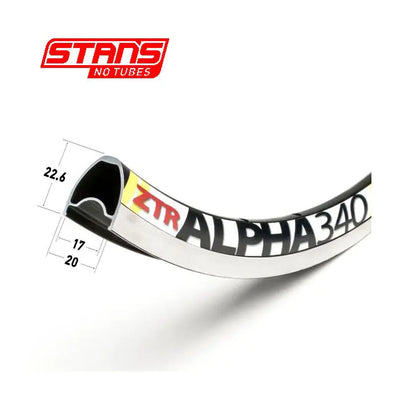 Stans notubes velg alpha 340 28h new snt
