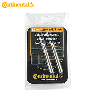 Continental ventielverlengers 60 mm aluminium (2 stuks) 0140034