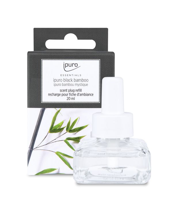 Ipuro essentials plug-in navulling black bamboo 20ml