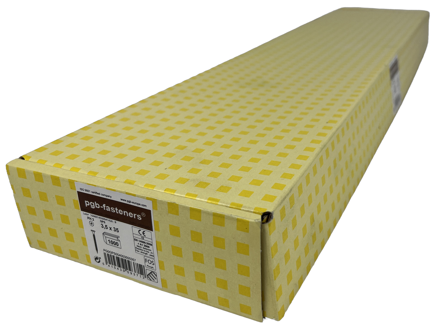 Pgb-europe pgb-fasteners | snelbouwschroef s op band 3,5x35 gefosf. | 1000 st - pg0gps004003500357