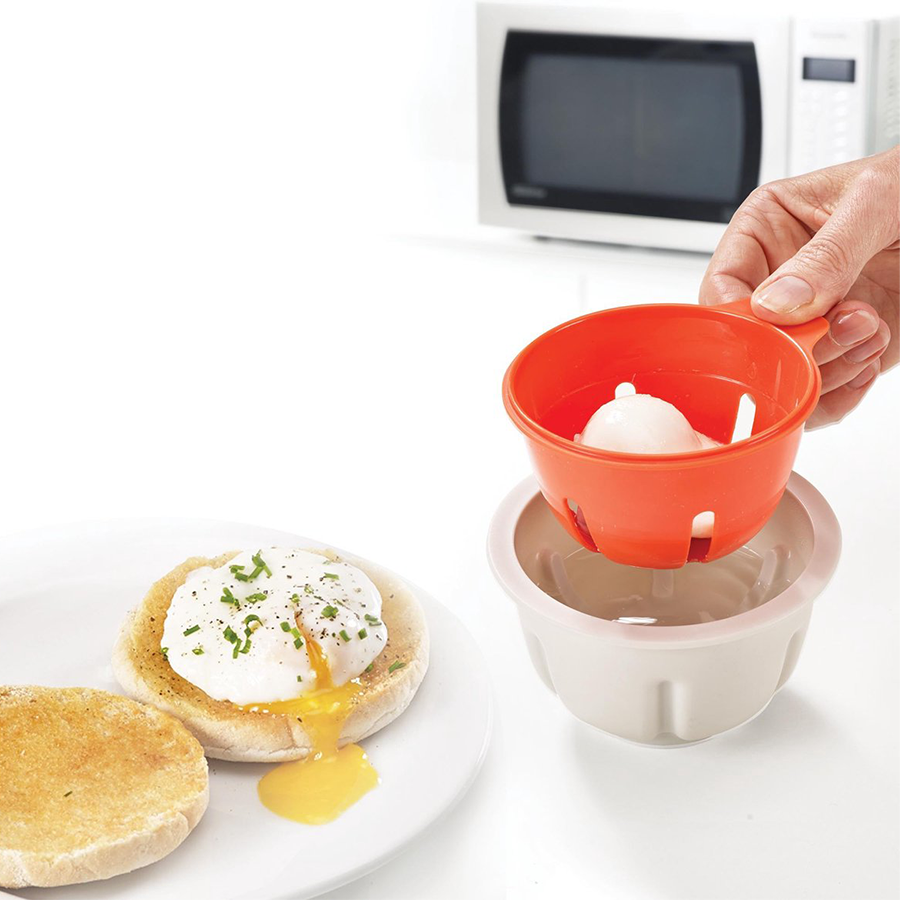 Joseph joseph m-cuisine microgolf ei pocheerder