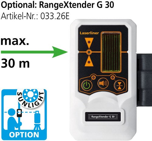Laserliner smartcross-laser gx plus set kruislijnlaser - 036.732e